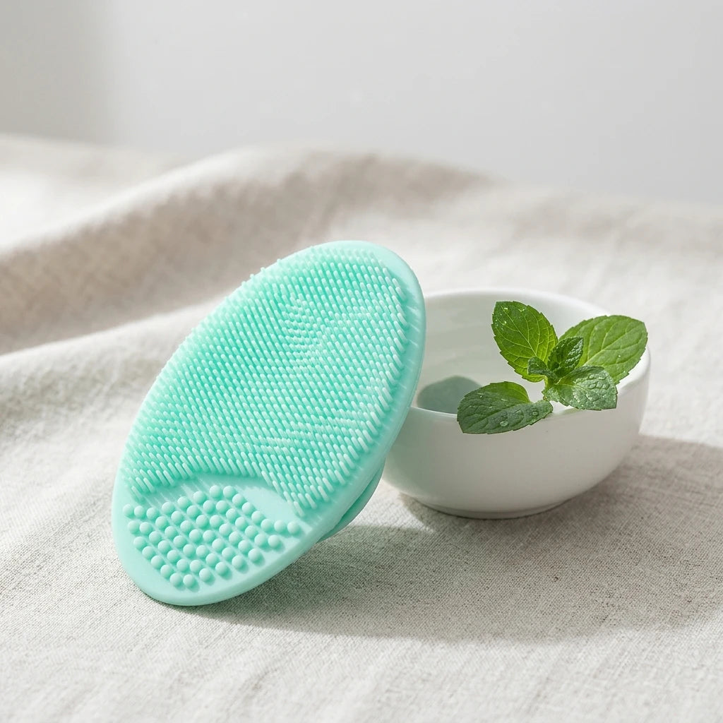 Pro-grade silicone face scrubber - Deep clean in 30 seconds