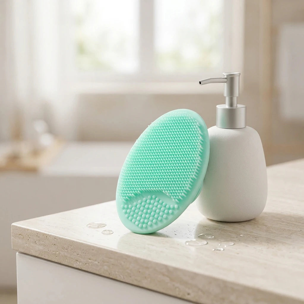 Pro-grade silicone face scrubber - Deep clean in 30 seconds